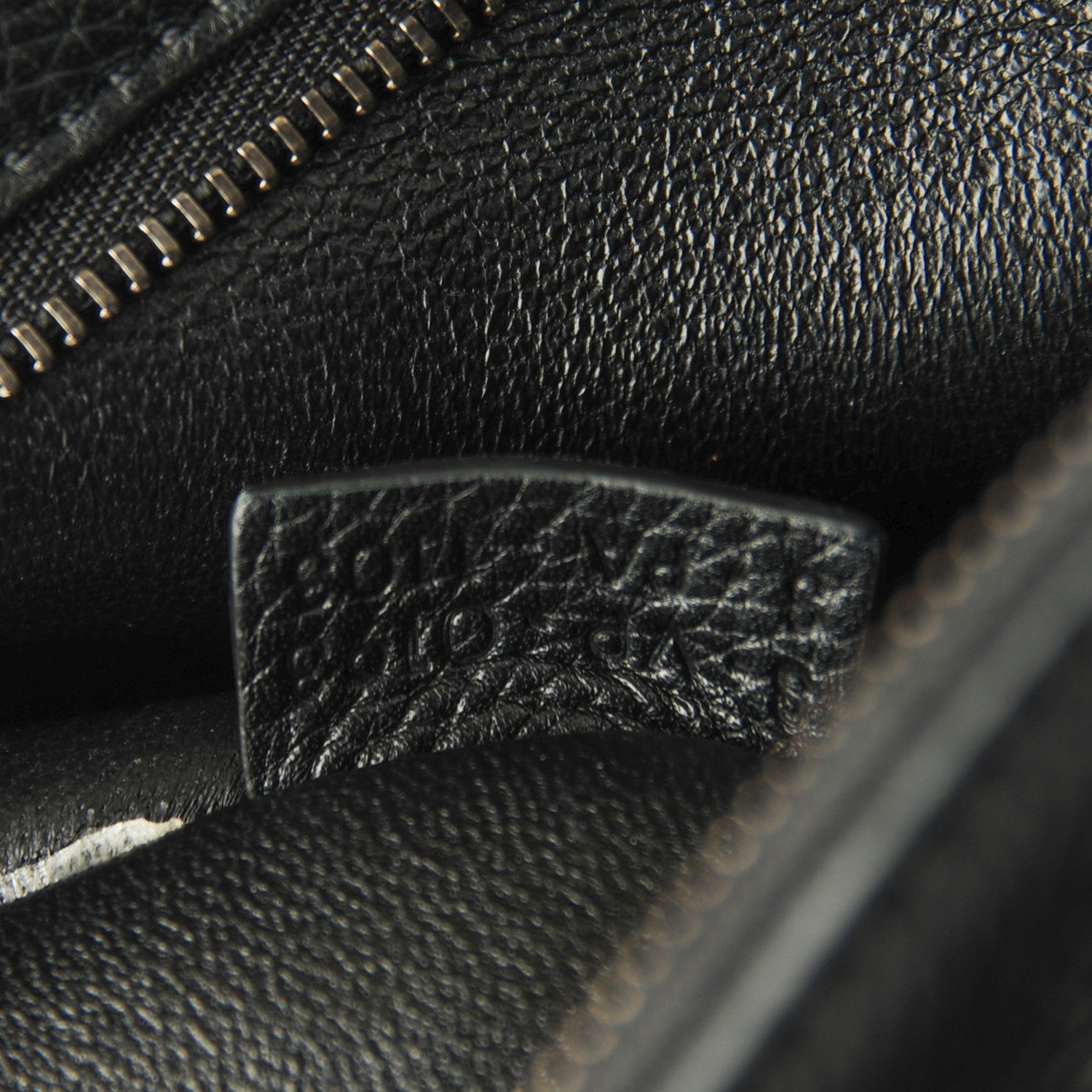 Celine Drummed Calfskin Suede Medium Trapeze Black 7 of 7