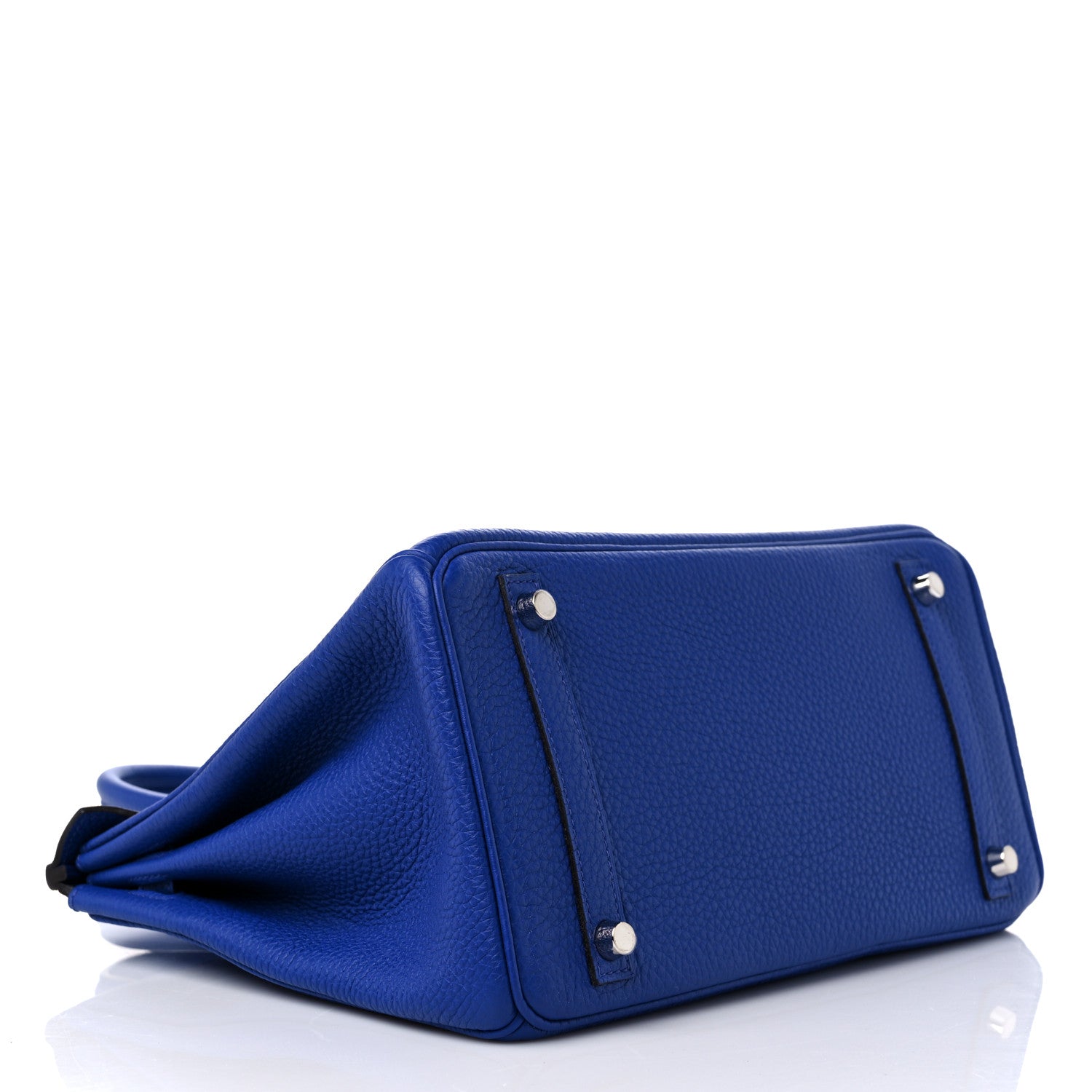 Hermes Togo Birkin 30 Bleu Electrique 4 of 10