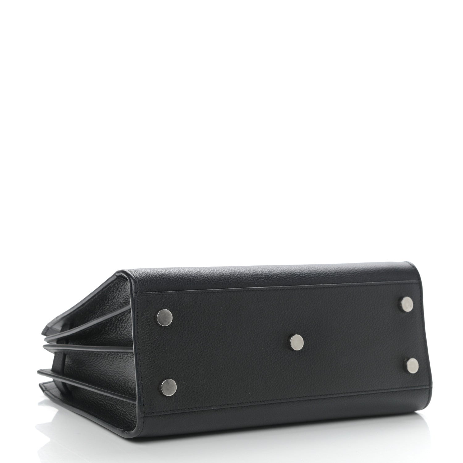 Saint Laurent Grained Calfskin Baby Sac De Jour Black 4 of 9