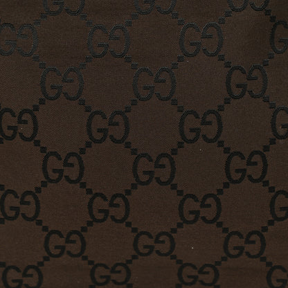 Gucci Nylon Monogram Flat Messenger Bag Brown 8 of 18