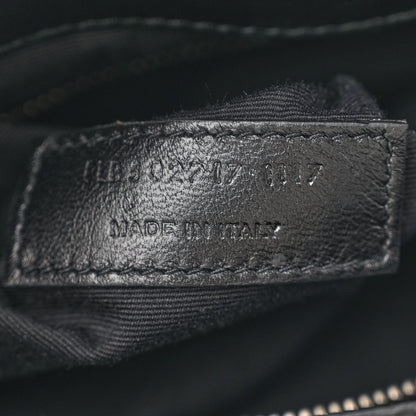 Saint Laurent Calfskin Y Quilted Monogram Small Loulou Shopper Black 8 of 11