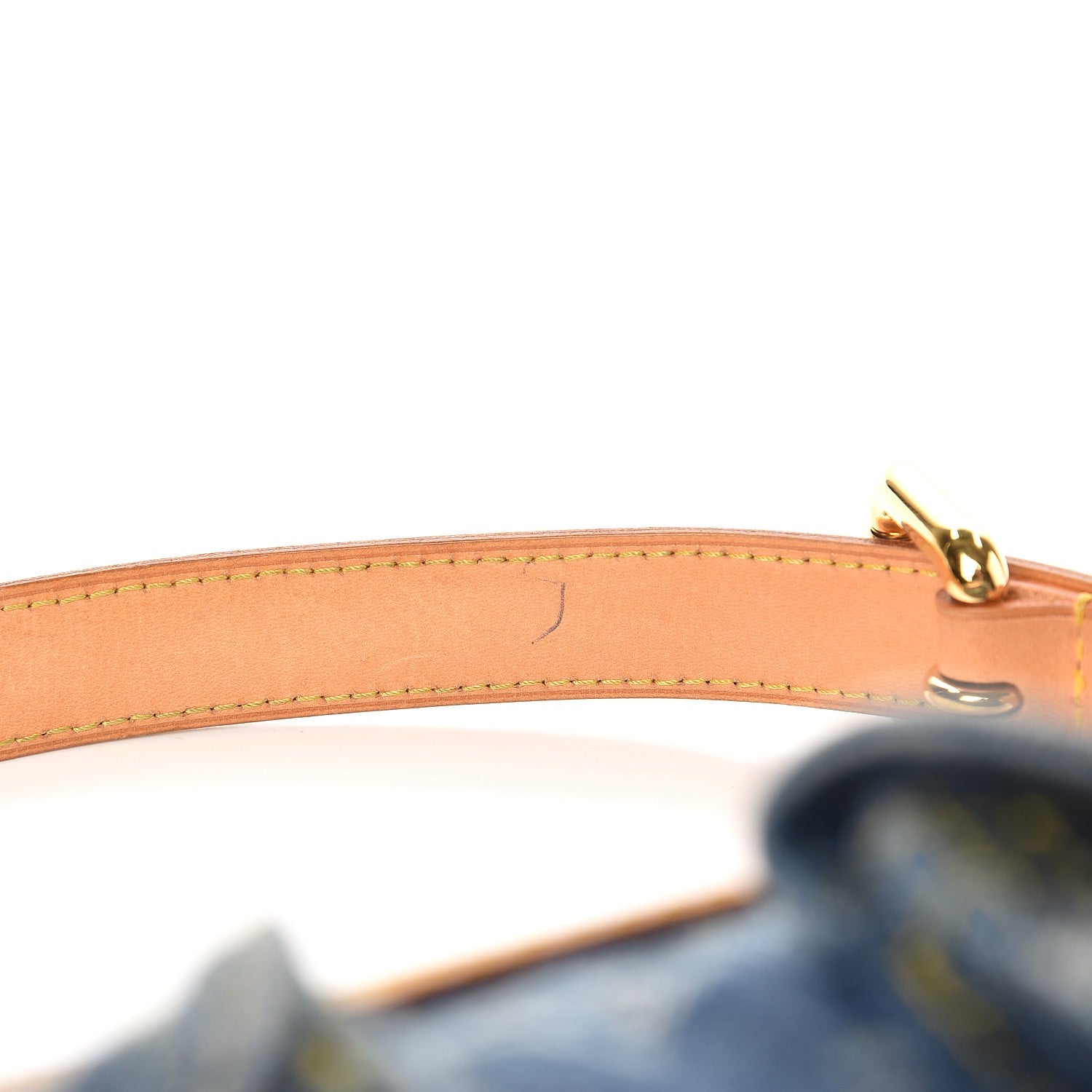 Louis Vuitton Monogram Denim Baggy PM Blue 8 of 10