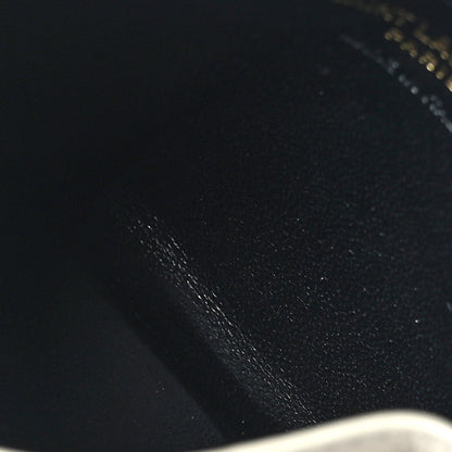 Saint Laurent Calfskin Monogram Cassandre Credit Card Case Blanc Vintage 5 of 8