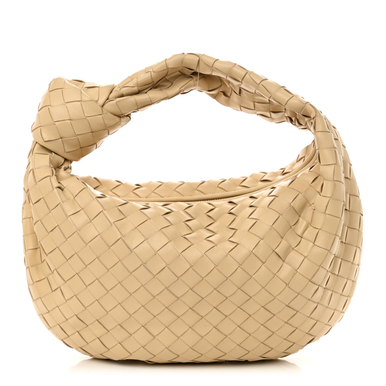Bottega Veneta Nappa Intrecciato Teen Jodie Hobo Porridge 1 of 10