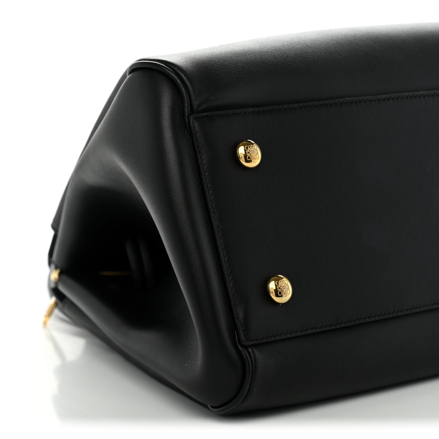 Supple Calfskin Medium Madrid Bag Black