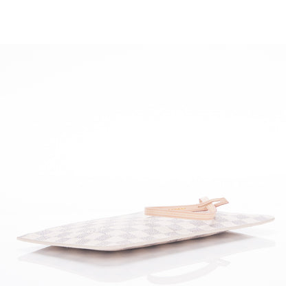 Louis Vuitton Damier Azur Neverfull MM GM Pochette Rose Ballerine 4 of 6