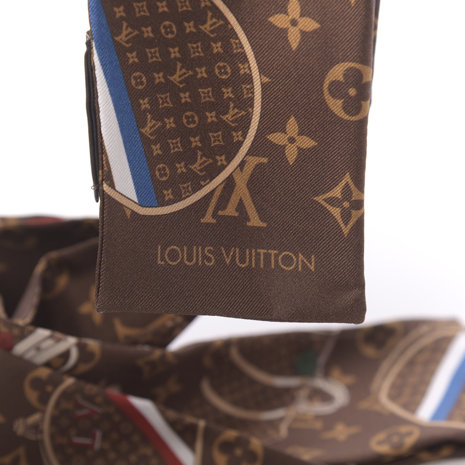 Louis Vuitton Silk Monogram Trunks Bandeau 4 of 4