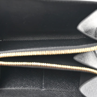 Hermes Epsom Constance Compact Passant Wallet Black 5 of 8