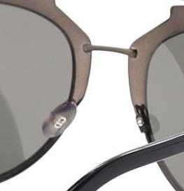 Reflected Sunglasses Black