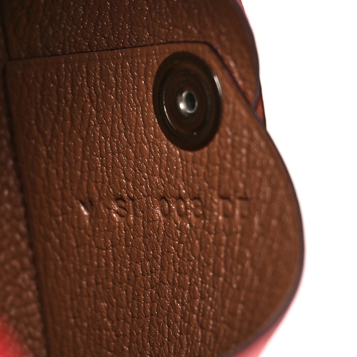 Hermes Chevre Mysore Verso Calvi Card Case Rose Texas Quebracho 9 of 10