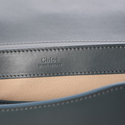 Chloe Calfskin Suede C Clutch With Chain Cloudy Blue 6 of 9