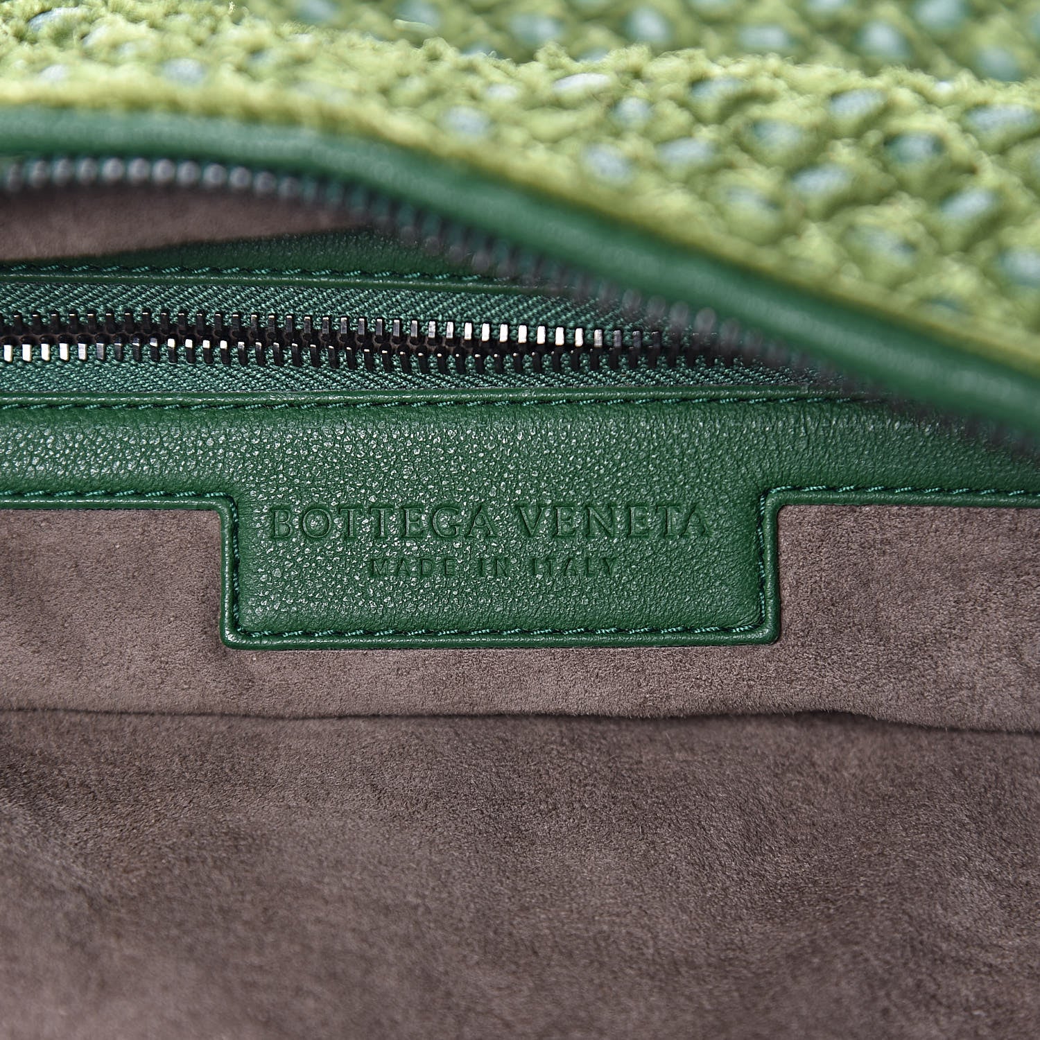 Bottega Veneta Nappa Silk Small Ponza Devore Fuzzy Hobo 6 of 11