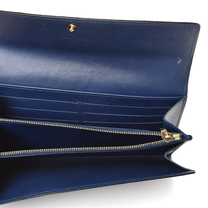 Louis Vuitton Vernis Sarah Wallet Grand Blue 5 of 7