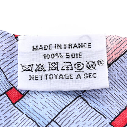 Hermes Silk Mors a Jouets Chemise Twilly Ciel Rose Blue Jean 4 of 9