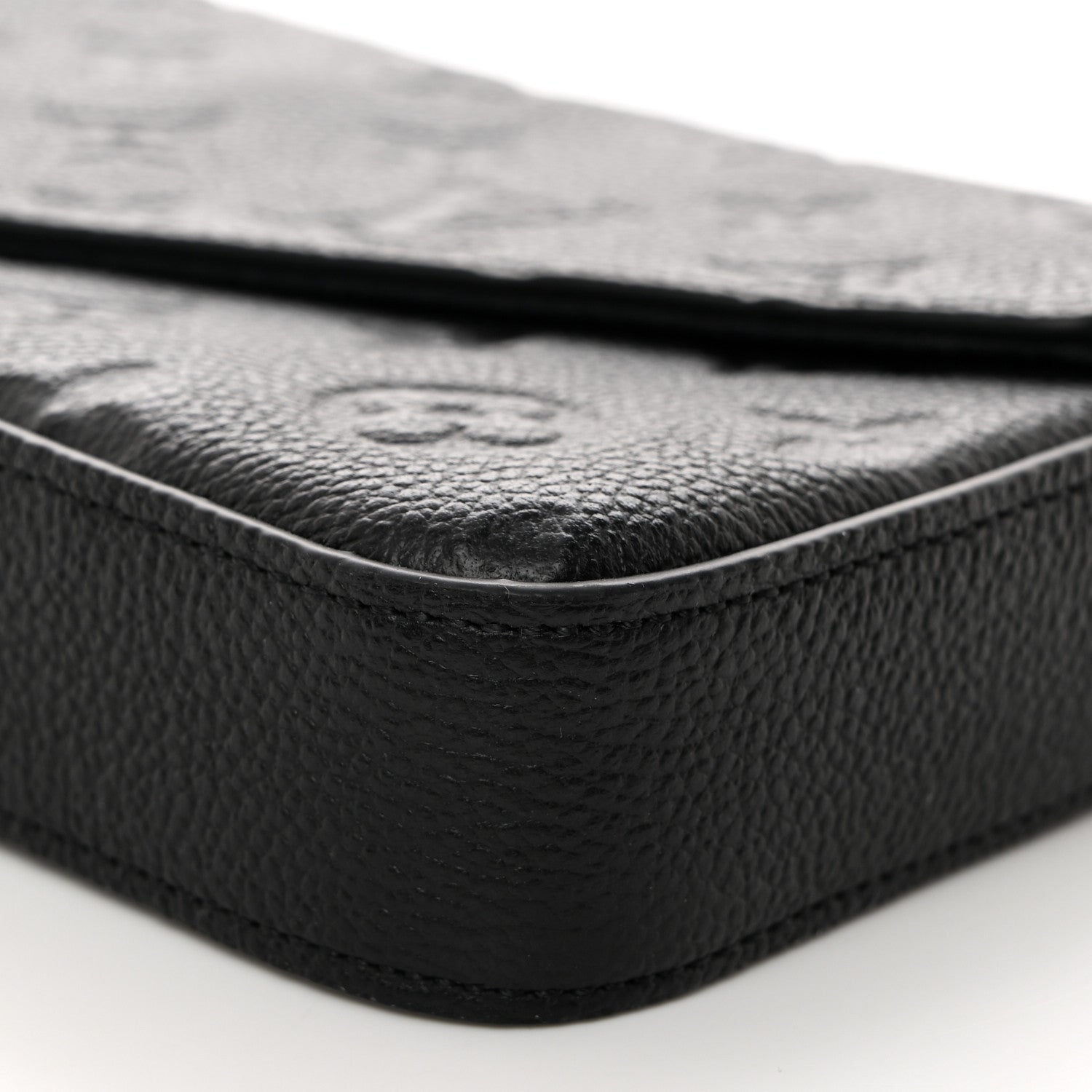 Louis Vuitton Empreinte Pochette Felicie Chain Wallet Black 10 of 10