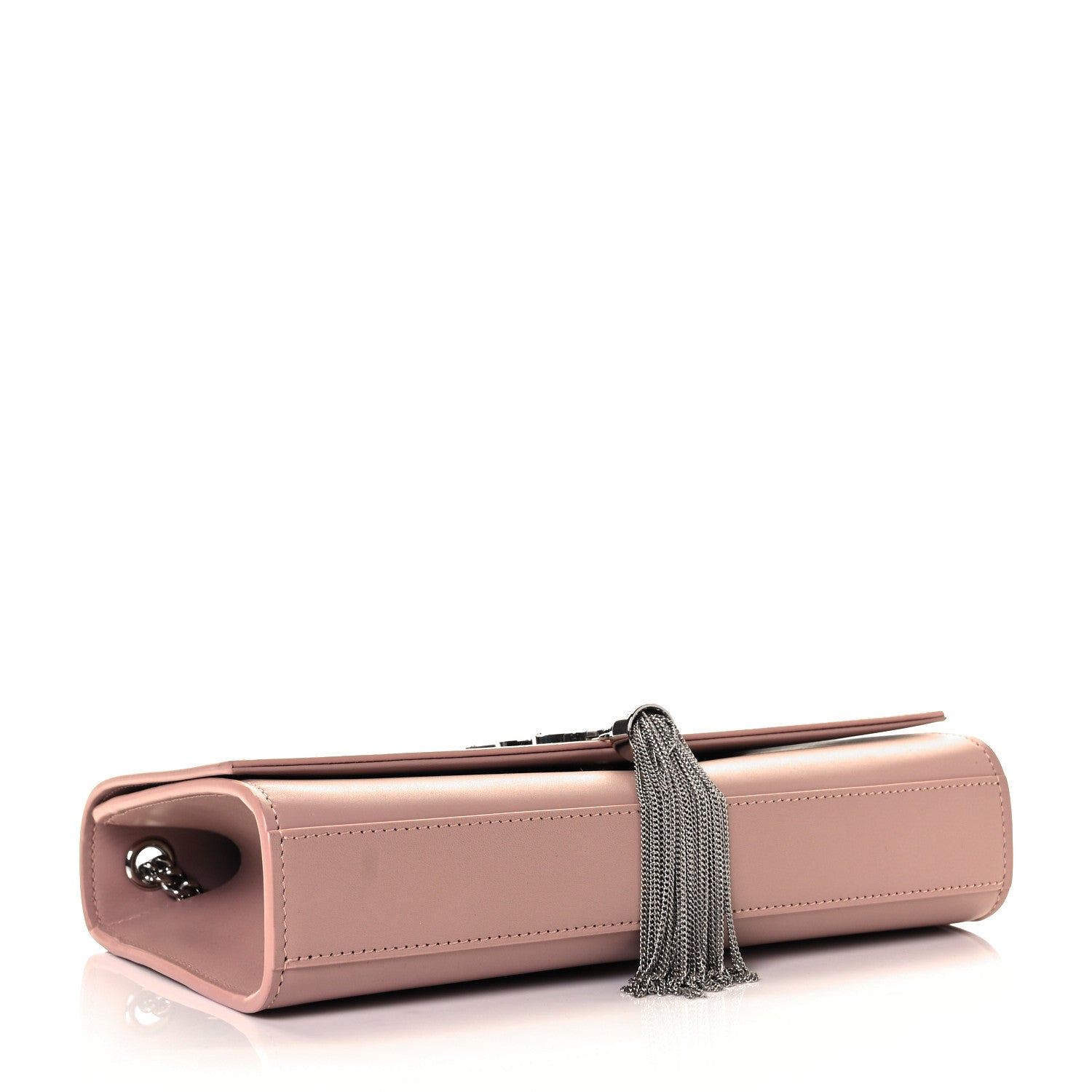 Saint Laurent Smooth Calfskin Medium Classic Monogram Kate Tassel Satchel Pink 6 of 15