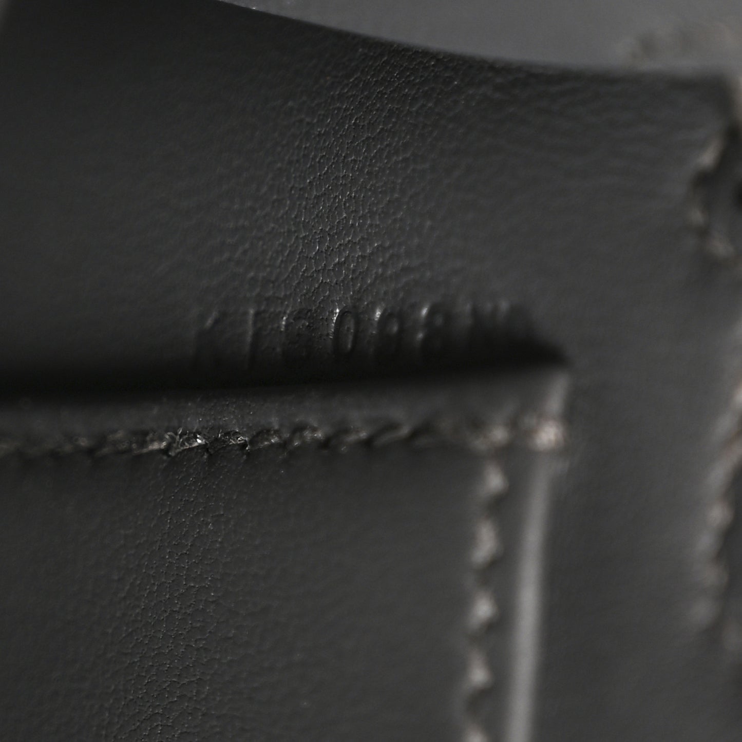 Madame Calfskin Mini Kelly Sellier 20 Graphite