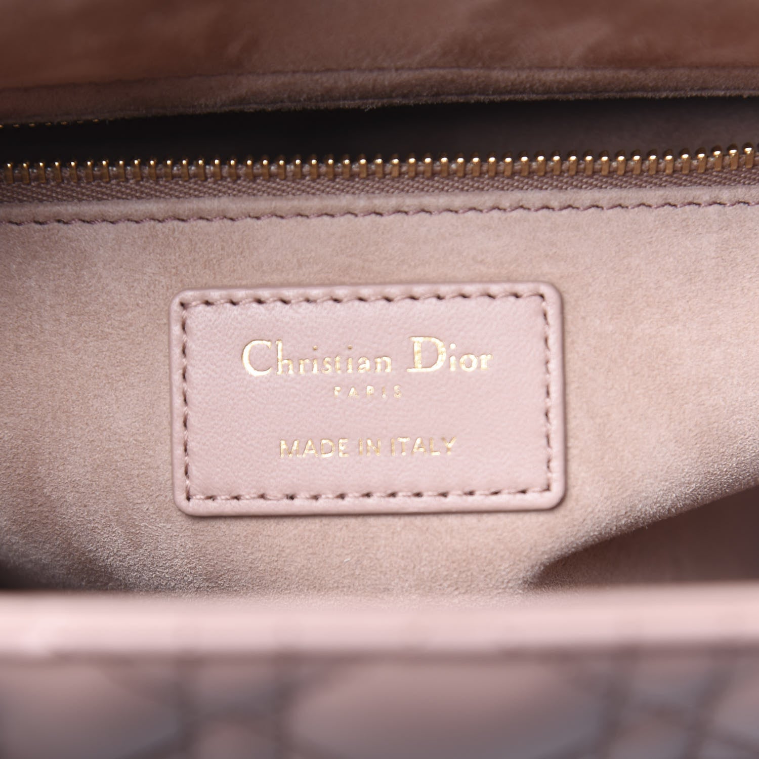 Christian Dior Lambskin Cannage Medium Lady Dior Pink 6 of 9