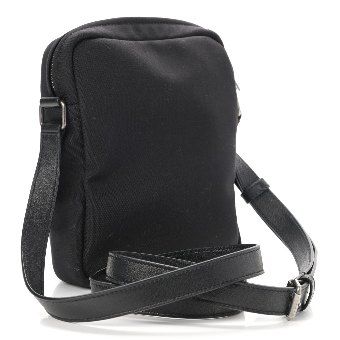 Canvas Sid Messenger Bag Black