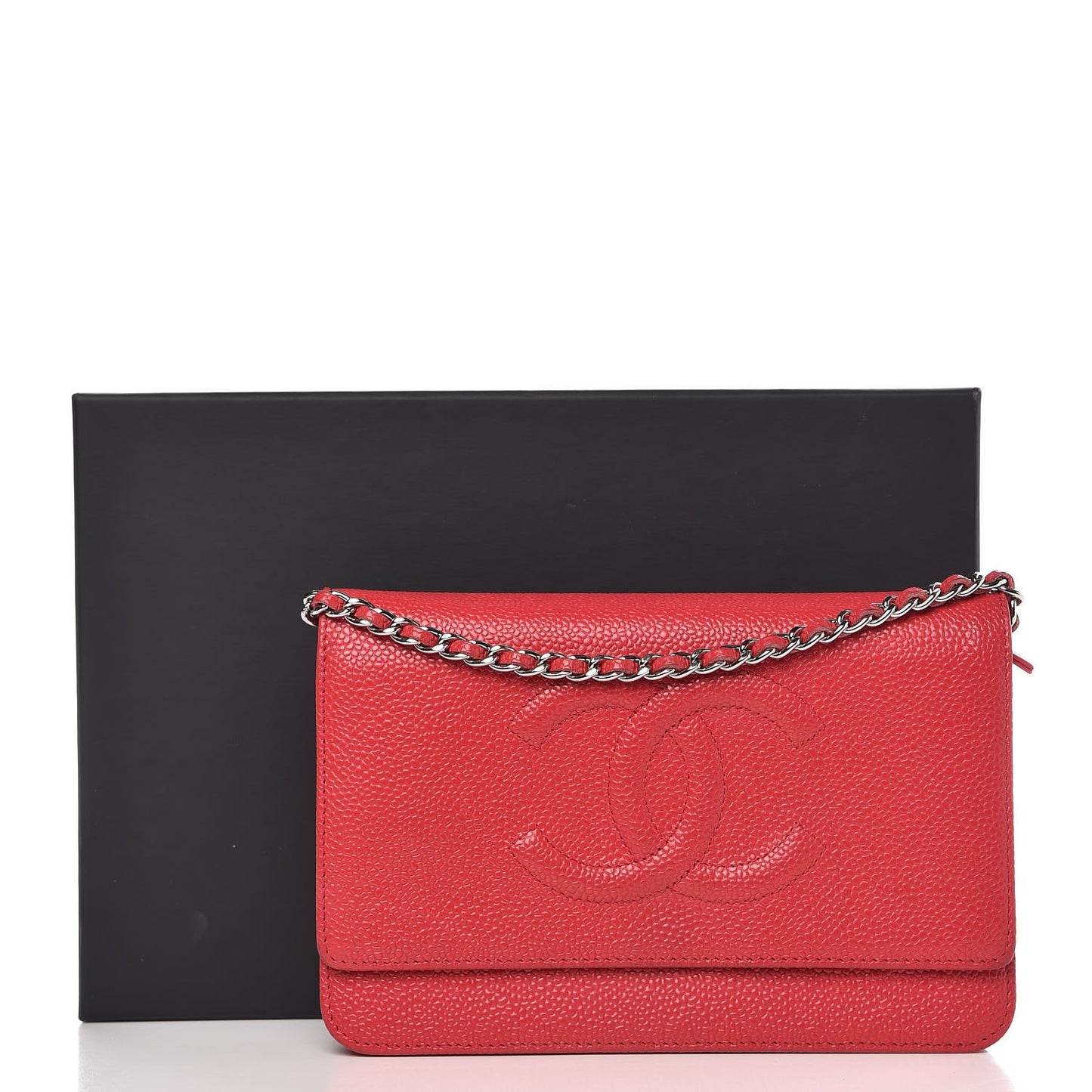 Caviar Timeless CC Wallet On Chain WOC Red