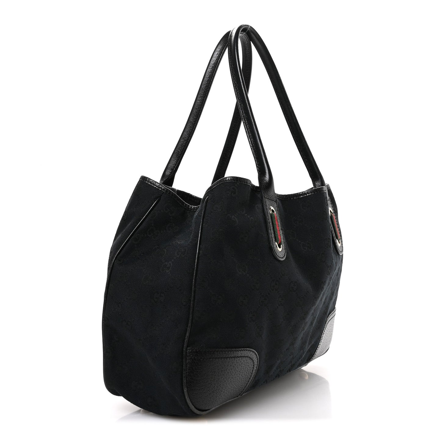 Monogram Medium Princy Tote Black