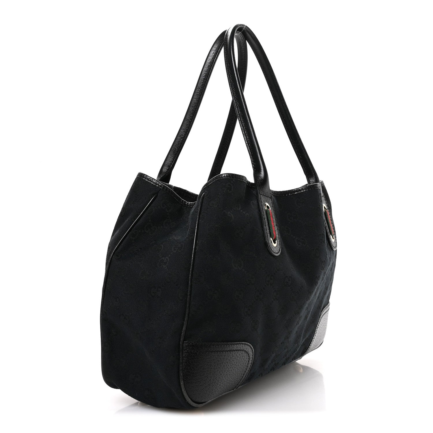 Gucci Monogram Medium Princy Tote Black 3 of 11