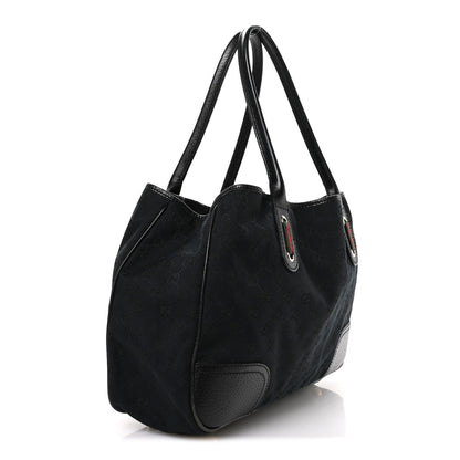 Gucci Monogram Medium Princy Tote Black 3 of 11