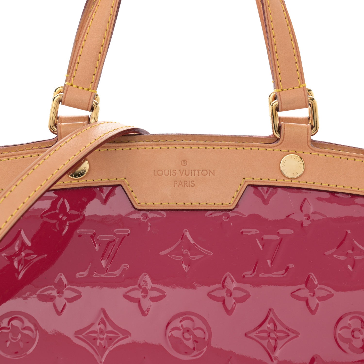 Louis Vuitton Vernis Brea MM Rose Indien 7 of 11