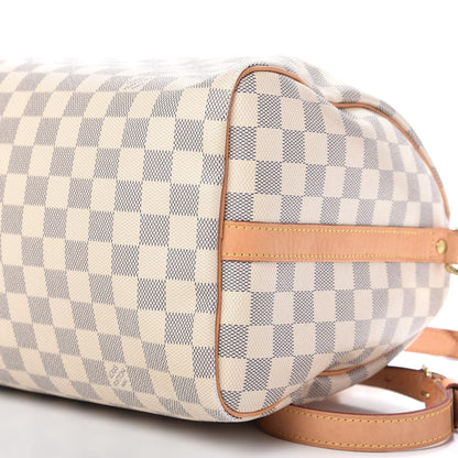 Louis Vuitton Damier Azur Speedy Bandouliere 30 7 of 9