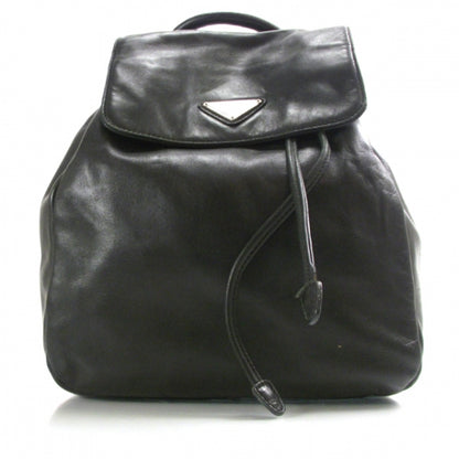 Prada Leather Backpack Hunter Green 1 of 10