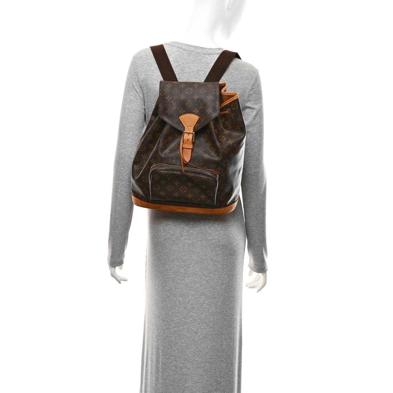 Louis Vuitton Monogram Montsouris GM Backpack 2 of 13