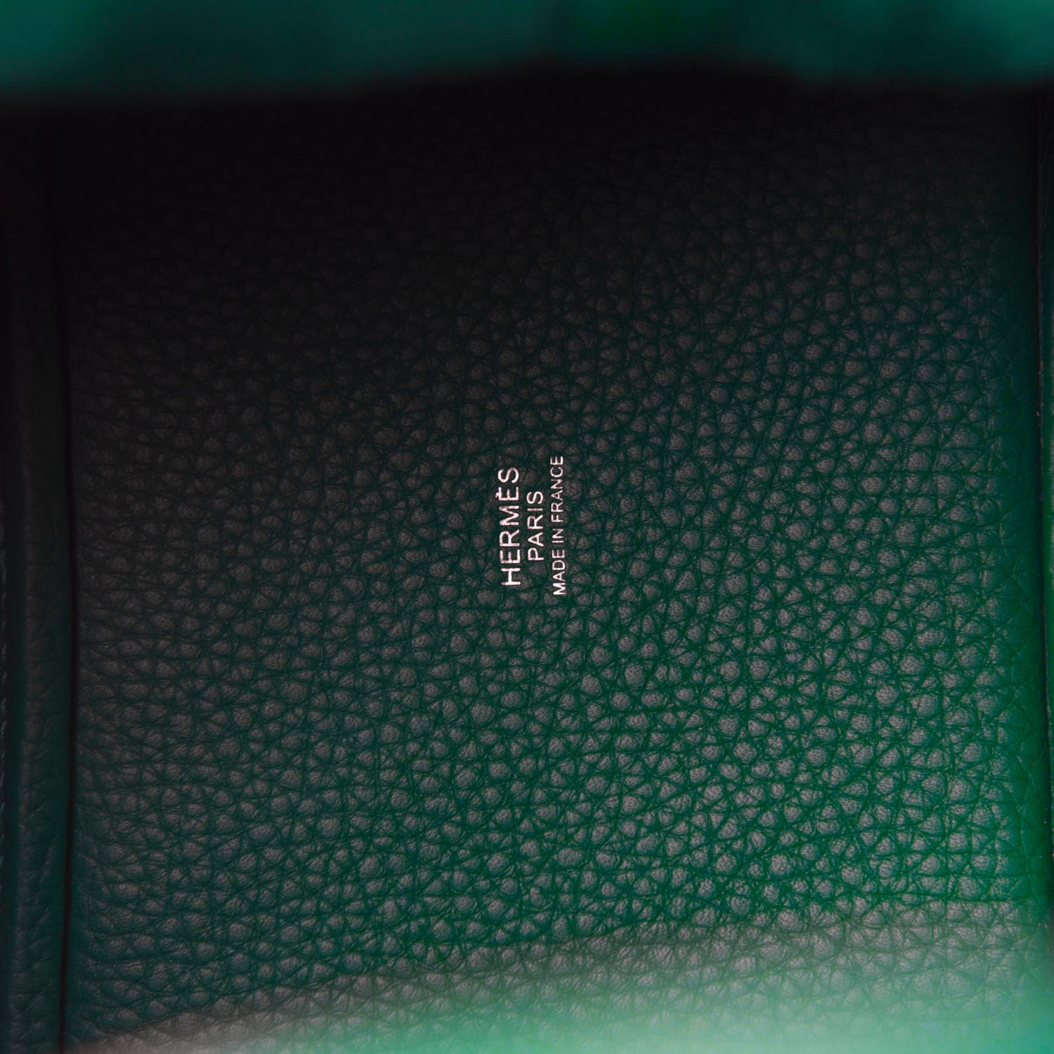 Hermes Taurillon Clemence Picotin Lock 18 PM Vert Vertigo 8 of 11