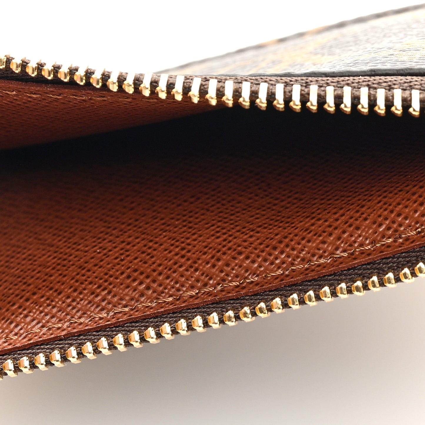 Monogram Zipped Romy Card Holder