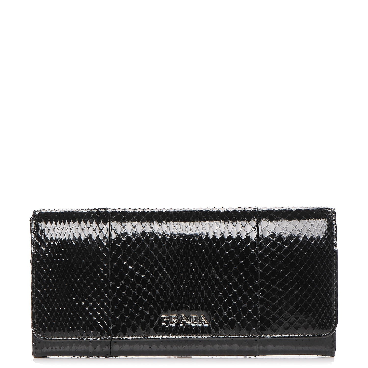 Prada Ayers Continental Flap Wallet Nero Black 1 of 6