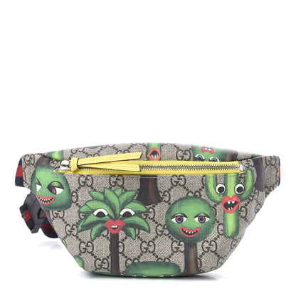 Gucci GG Supreme Monogram Smiling Plants Childrens Belt Bag Multicolor 1 of 9