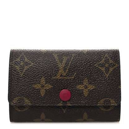 Louis Vuitton Monogram 6 Key Multicles Holder Fuchsia 1 of 8