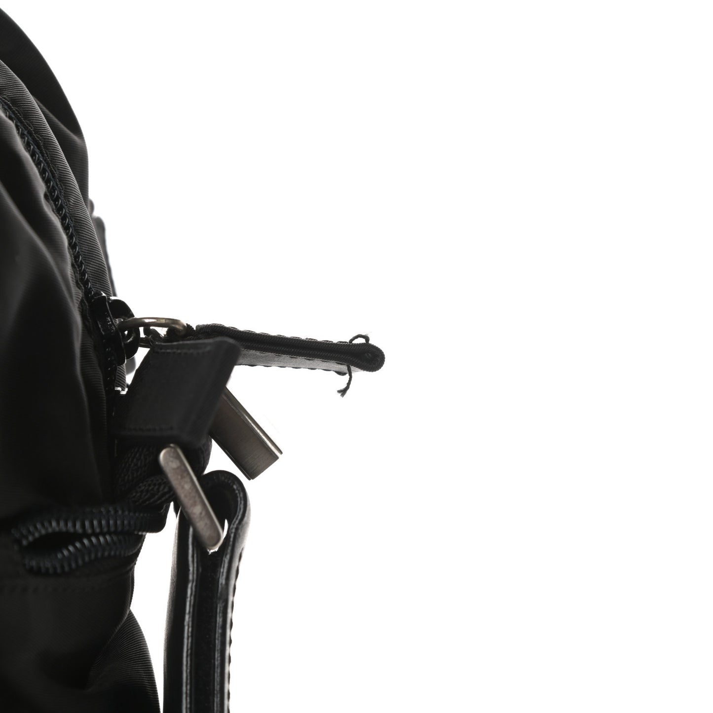 Tessuto Nylon Travel Briefcase Black