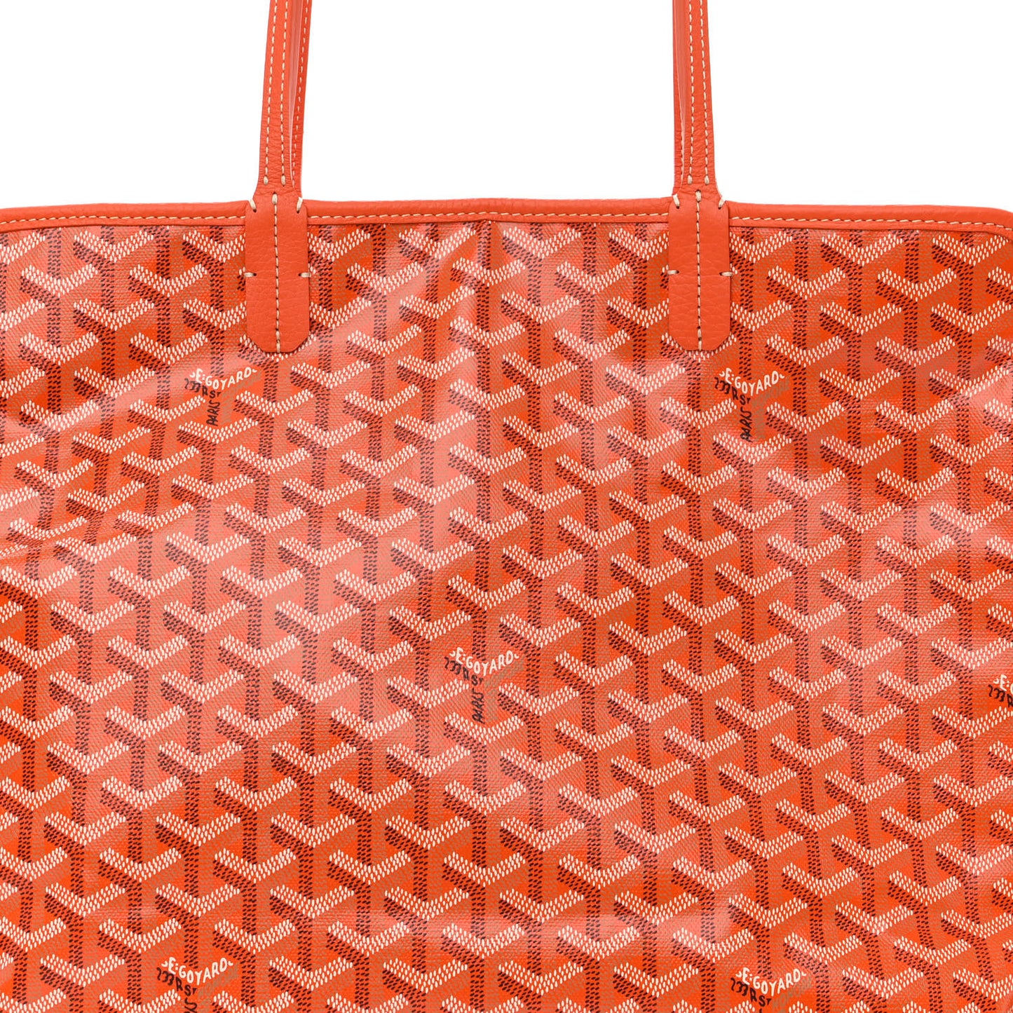 Goyardine Sac Hardy Pet Carrier PM Orange