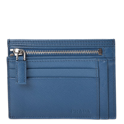 Prada Saffiano Zip Card Holder 1 of 7