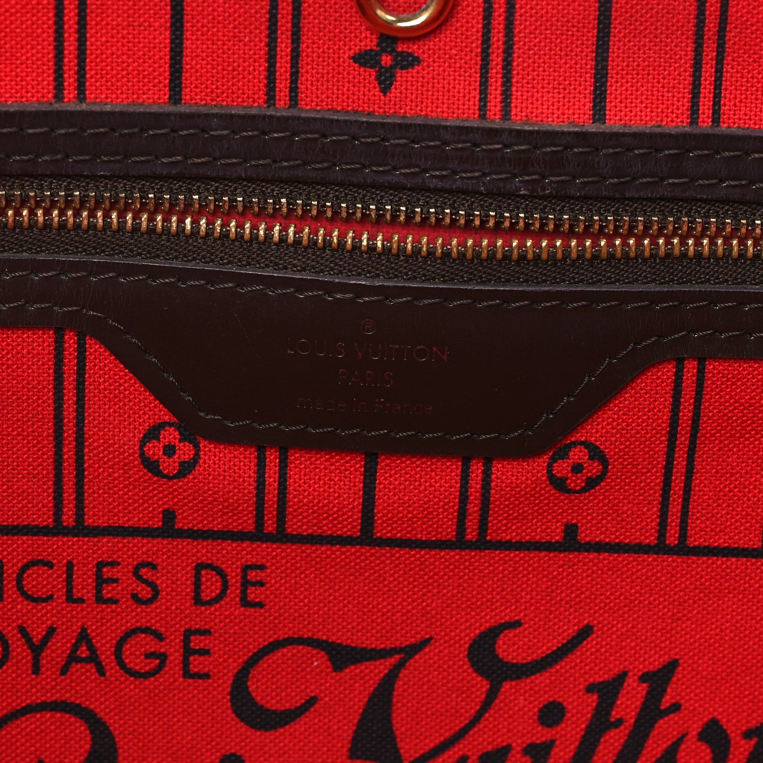 Louis Vuitton Damier Ebene Neverfull MM 6 of 16