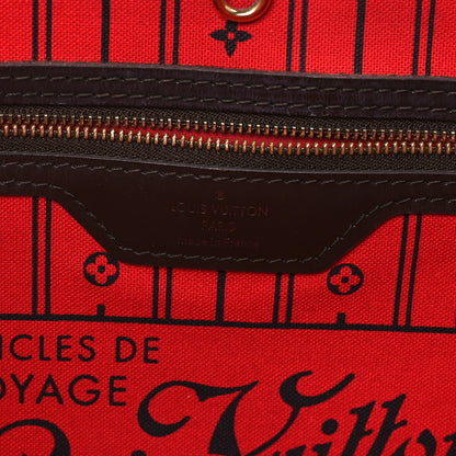 Louis Vuitton Damier Ebene Neverfull MM 6 of 16