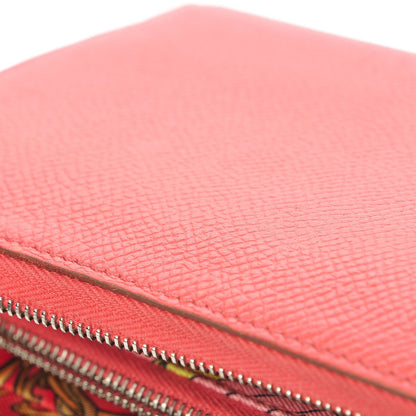 Hermes Epsom Silk'In Wallet Rose Jaipur 10 of 15