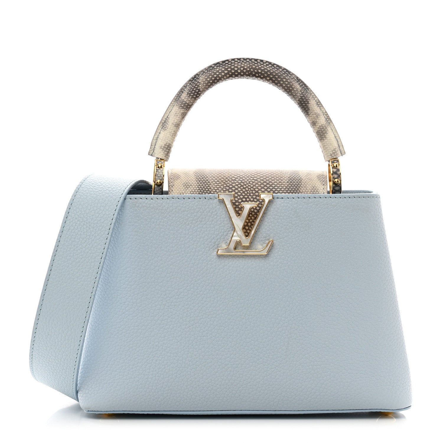 Louis Vuitton Capucines BB Olympe Blue 1 of 9