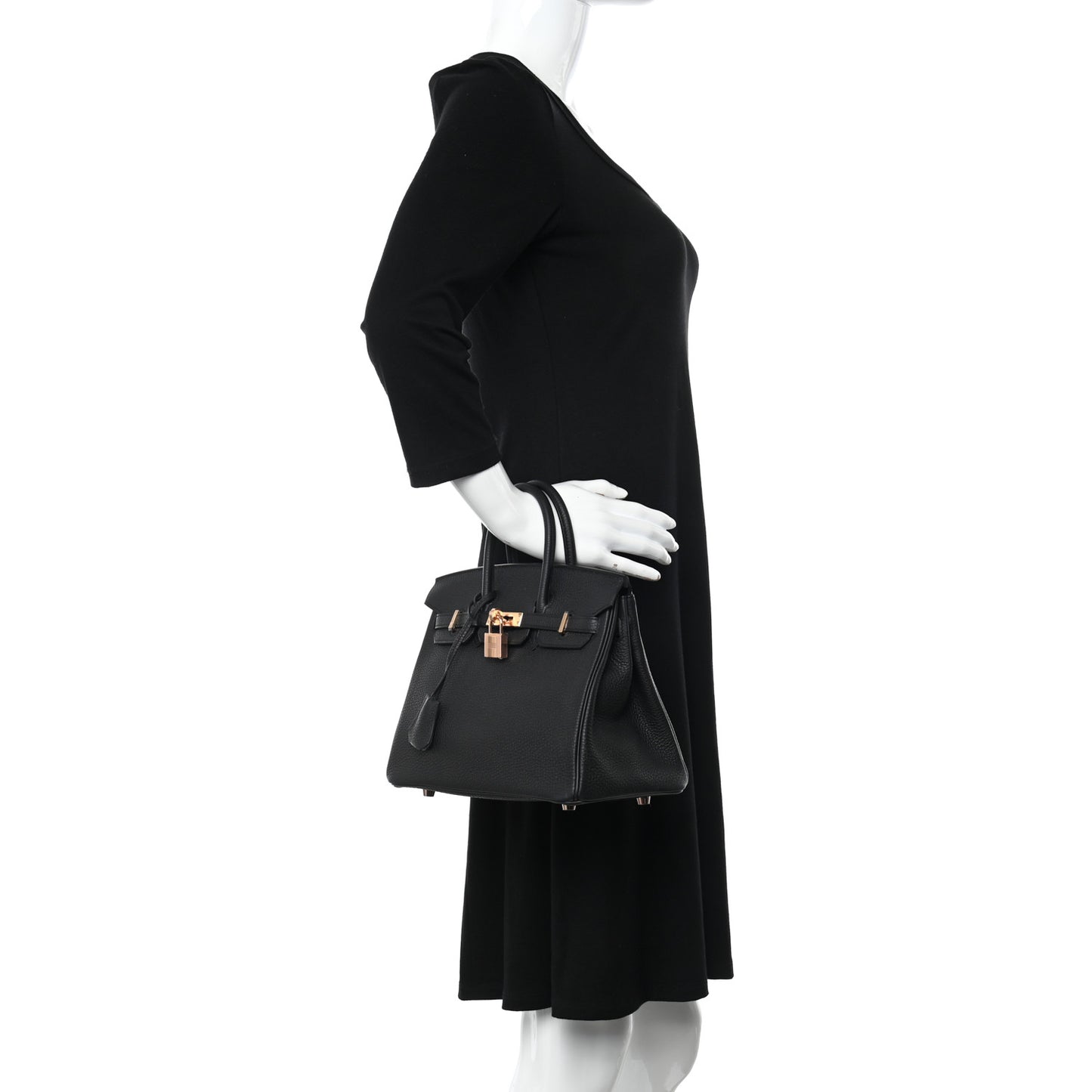 Togo Birkin 25 Black