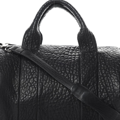 Alexander Wang Pebbled Lambskin Rocco Black Nickel Hardware 7 of 11