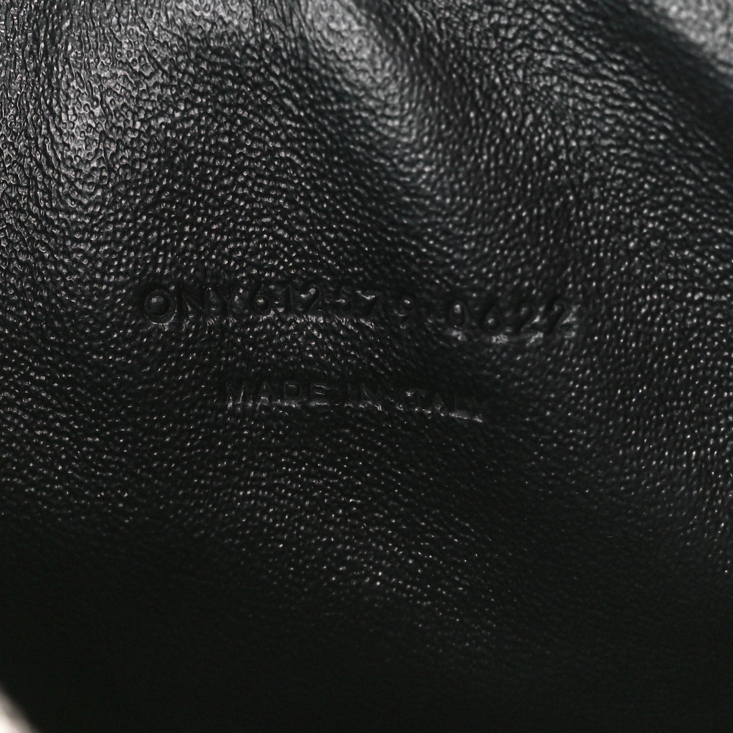 Grain De Poudre Matelasse Monogram Mini Lou Camera Bag Black