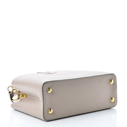 Louis Vuitton Taurillon Capucines PM Galet 4 of 10