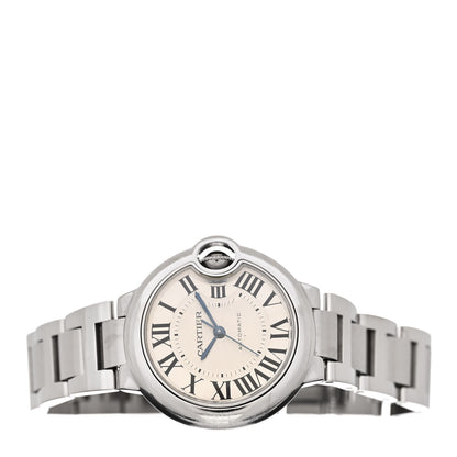 Cartier Stainless Steel 33mm Ballon Bleu De Cartier Automatic Watch 2 of 5