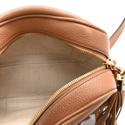 Gucci Pebbled Calfskin Small Soho Disco Bag Camelia 5 of 11