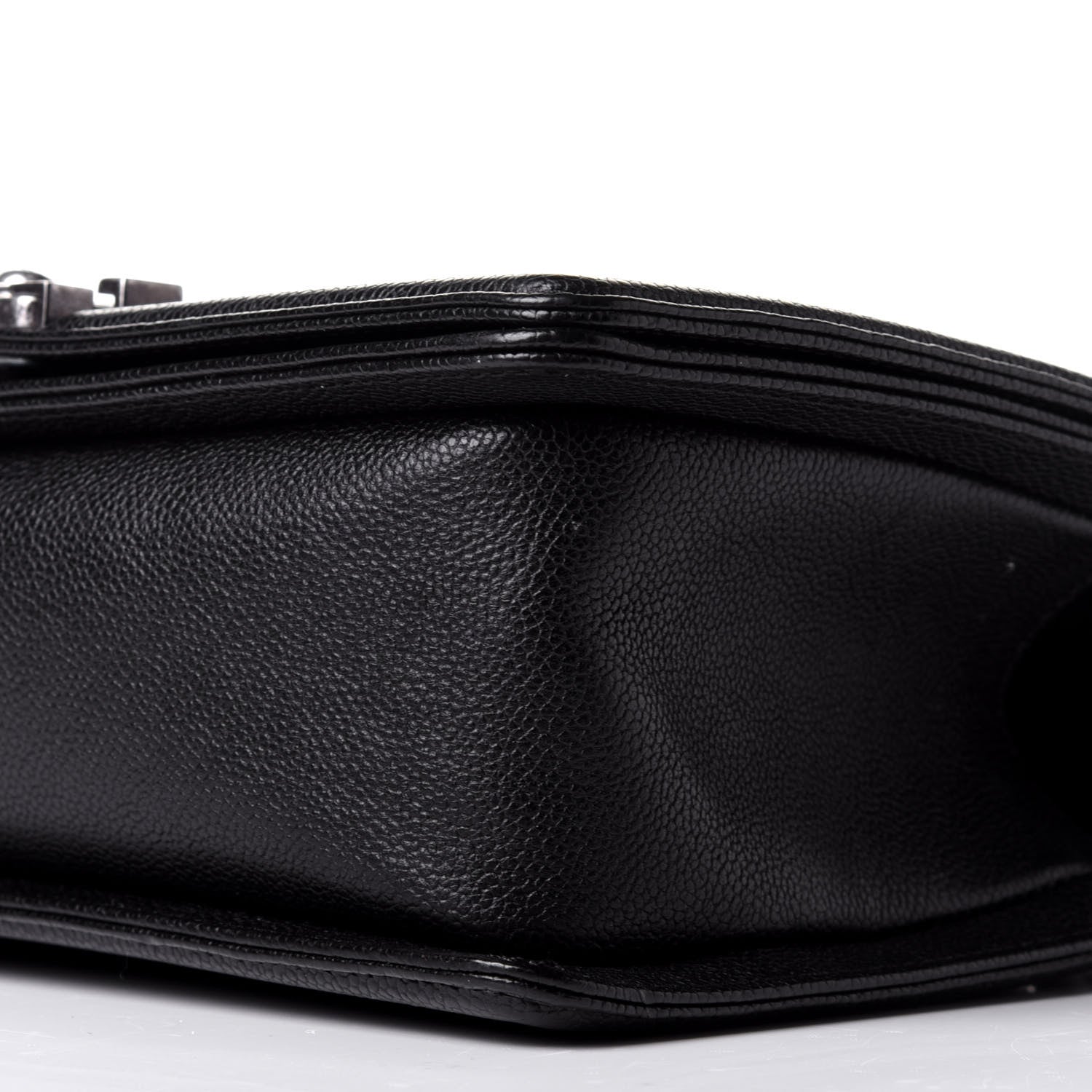 Chanel Caviar Quilted Medium Boy Flap Black 10 of 10
